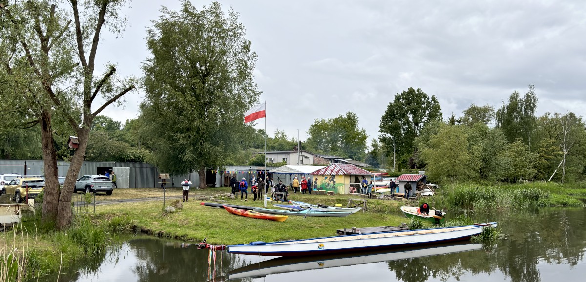 Stanica wodna przy ul. Dębowej w Policach